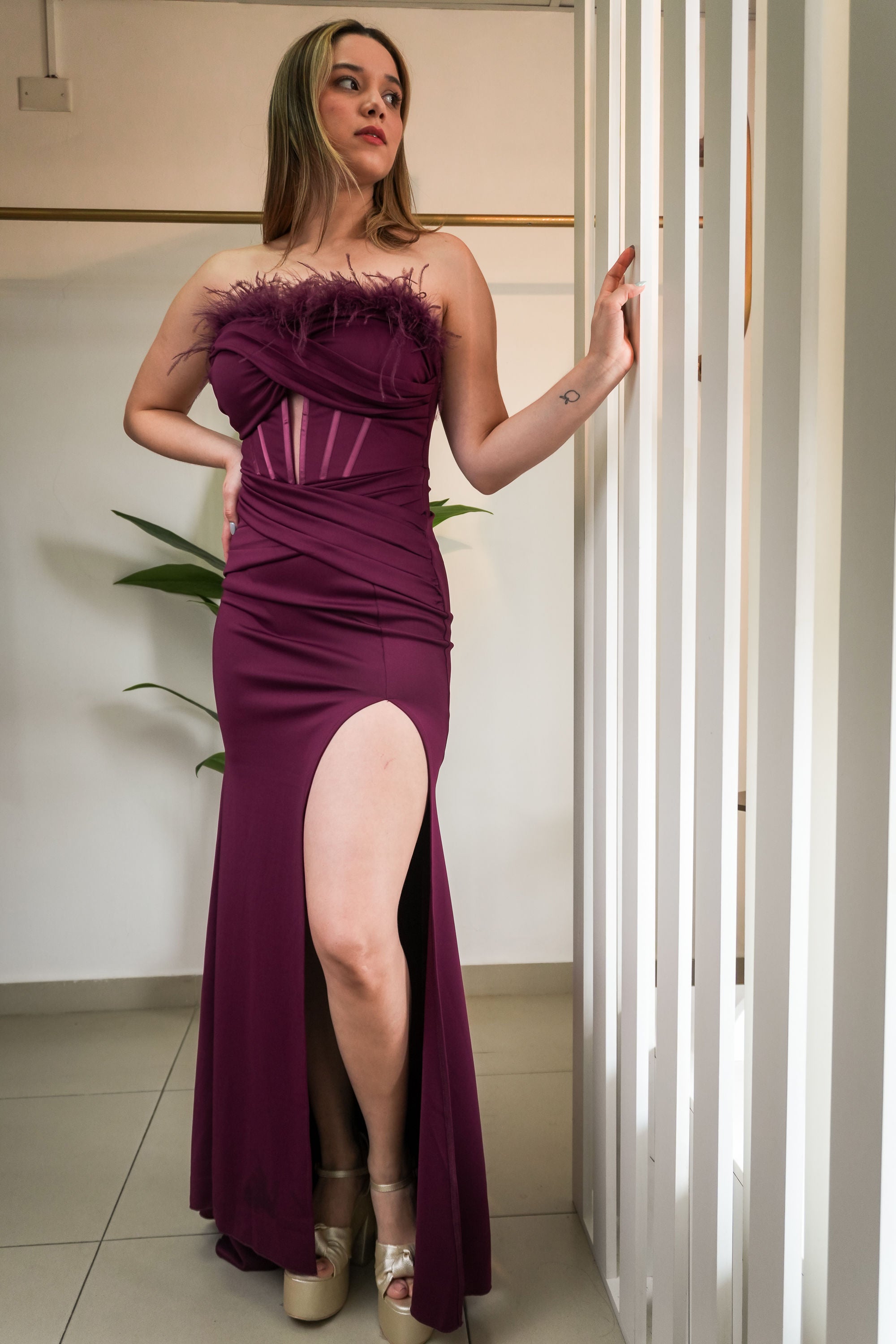 Margot Corset Maxi Gown