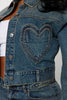 Heart Beat Denim Jacket