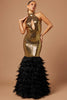 Paloma Feather Sequin Dress