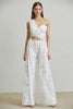 One-Shoulder Luxe Pants Set