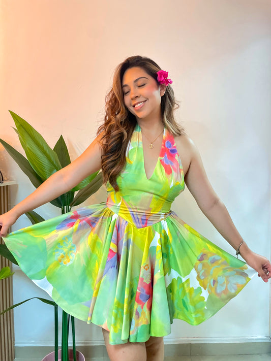 Tropicoqueta Dress