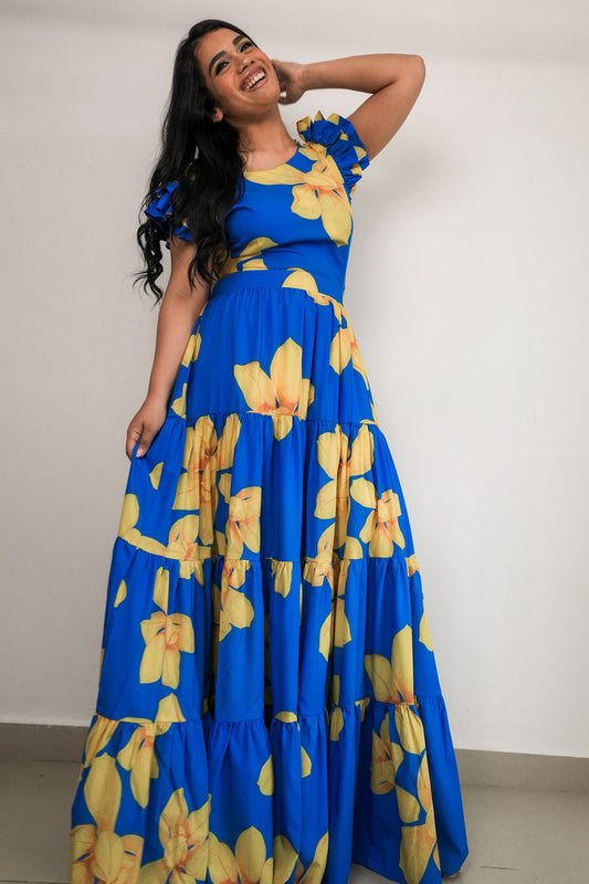 Vestido Diana Azul