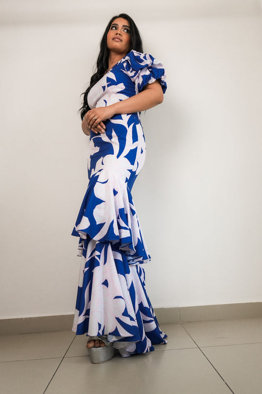 Vestido Grace Azul