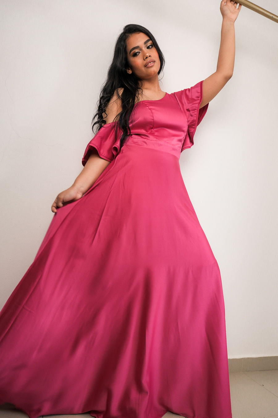 Vestido Lyra Fucsia