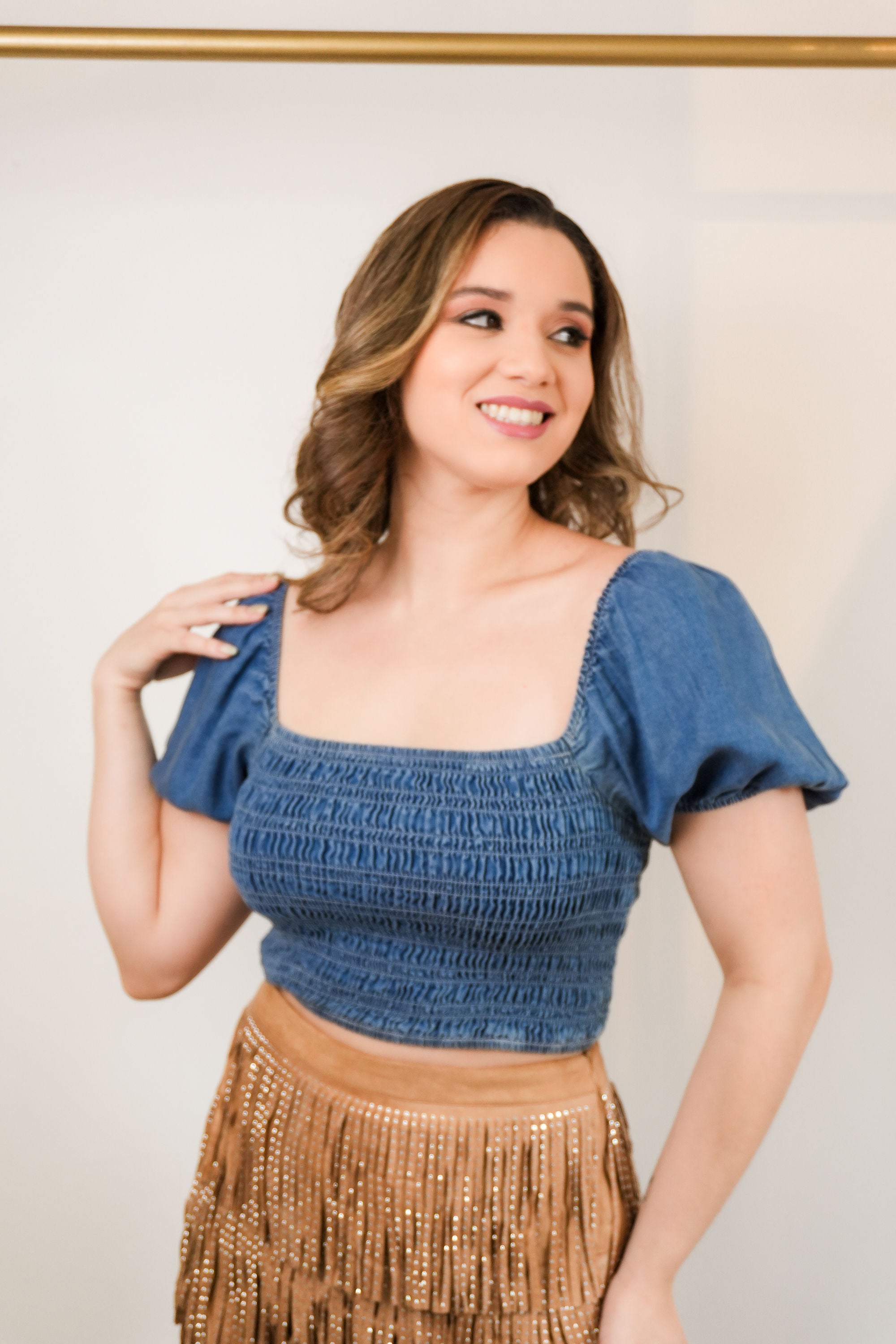 Denim Top