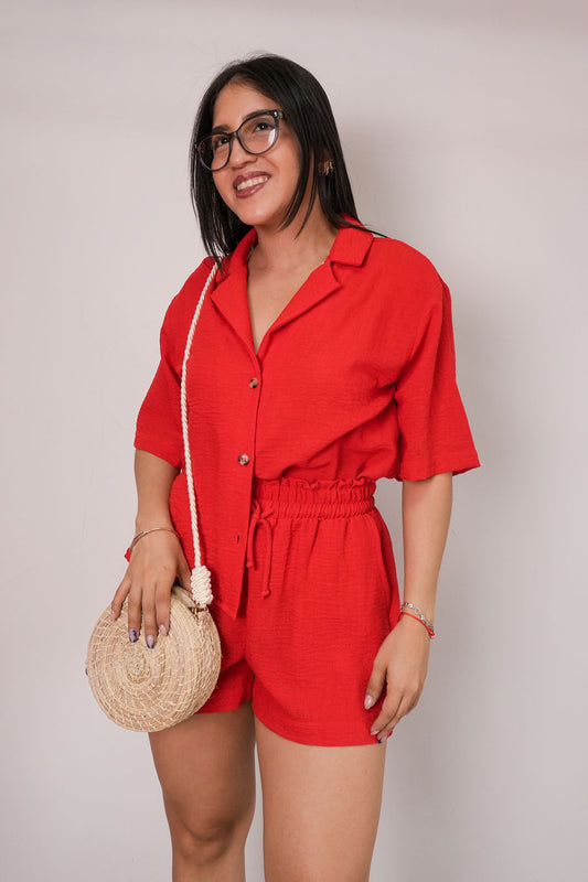 Cherry Short Set
