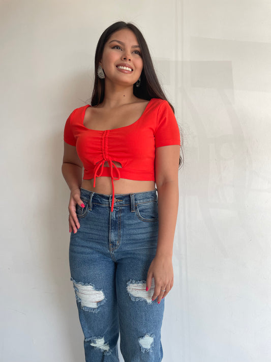 Crop top color