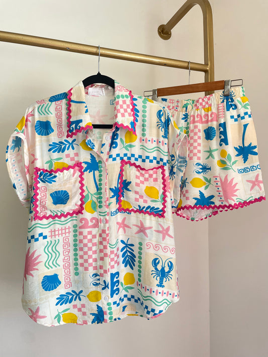 Caribbean Short Set