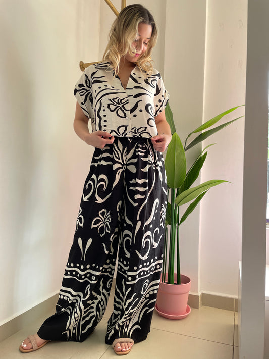 Tropic Noir Top