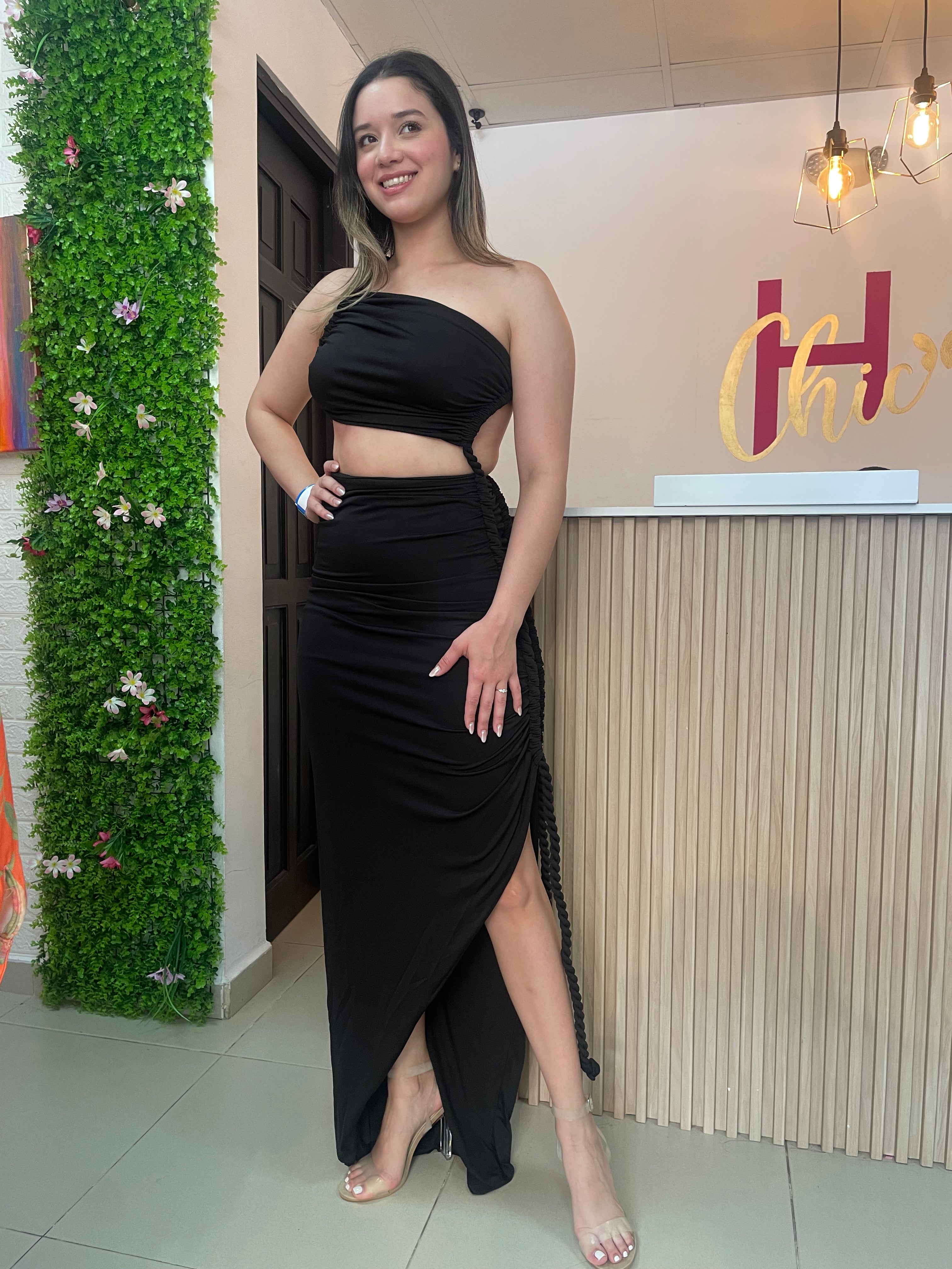 Ocean Noir Dress
