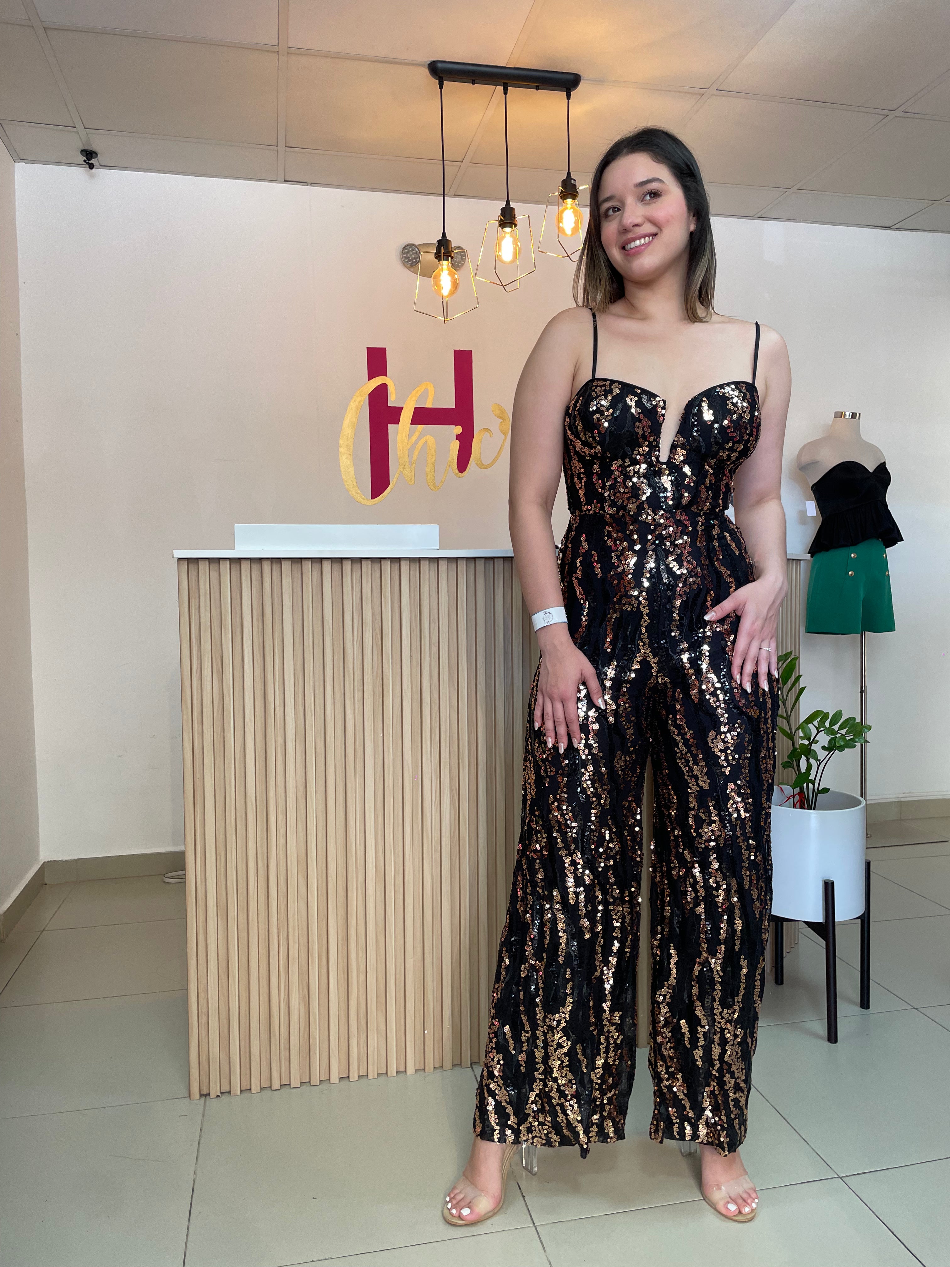 Sequin Jumpsuit