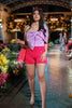 Lilac Bow Top