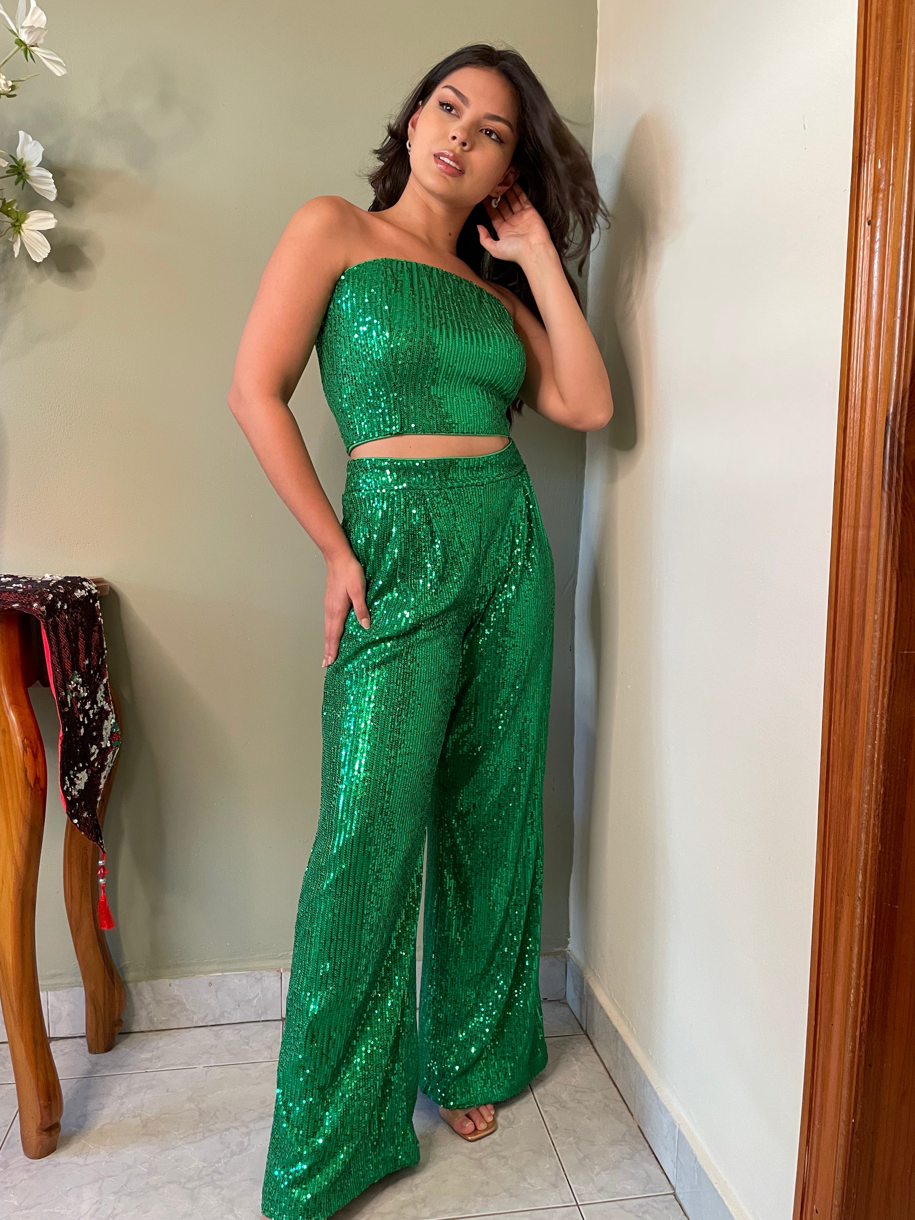 Sequin Pants