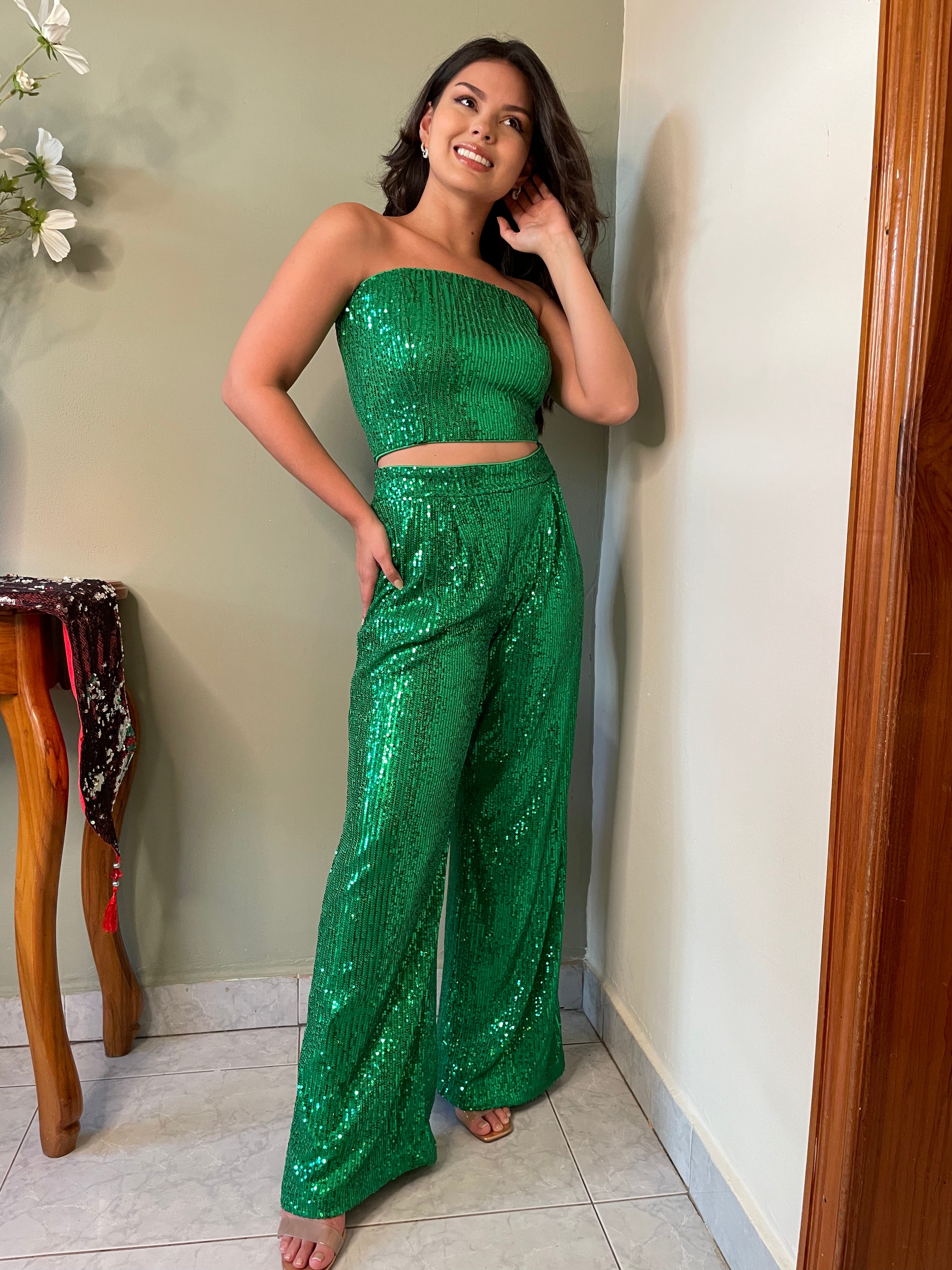 Sequin Pants
