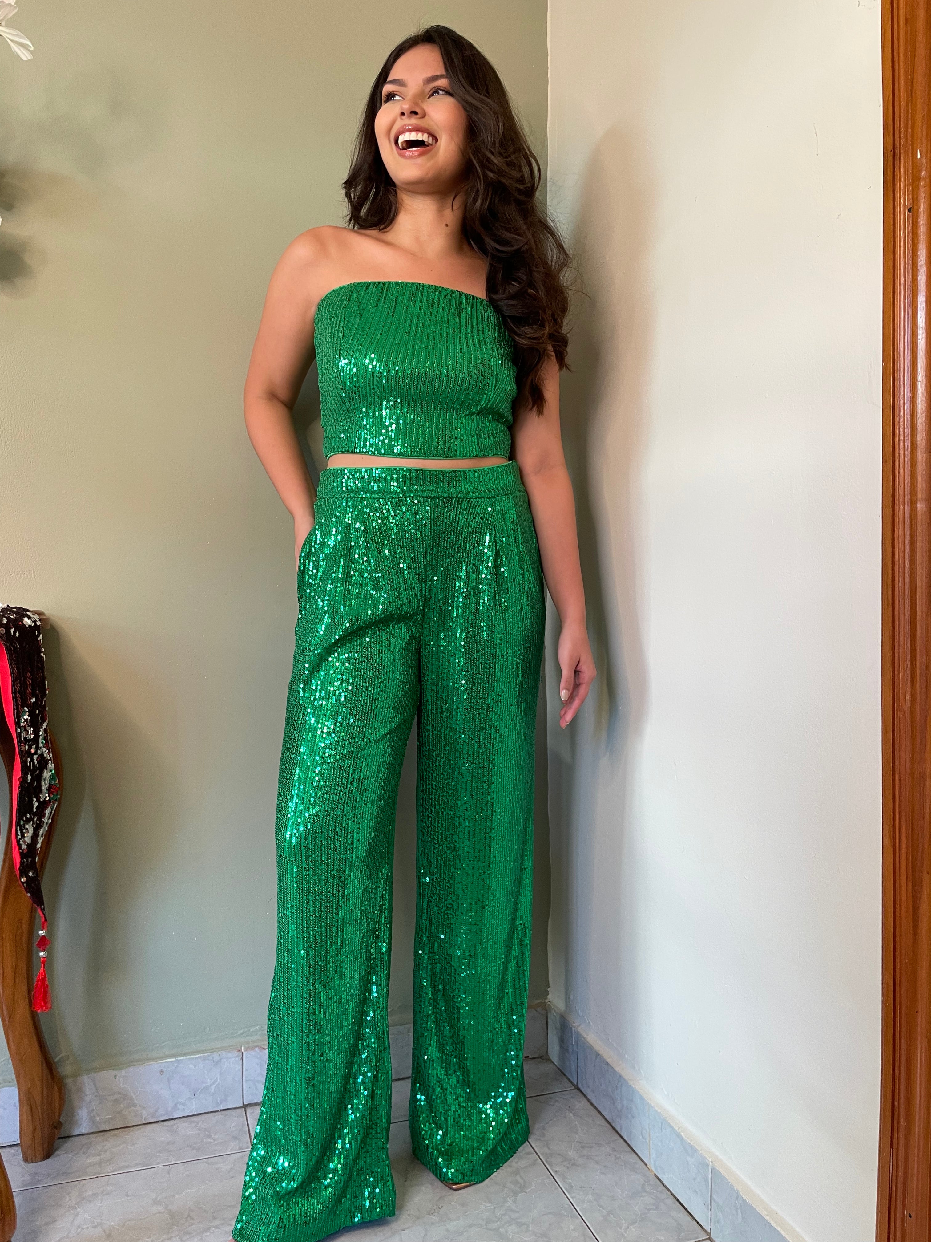 Sequin Pants
