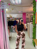 Cow print Jeans