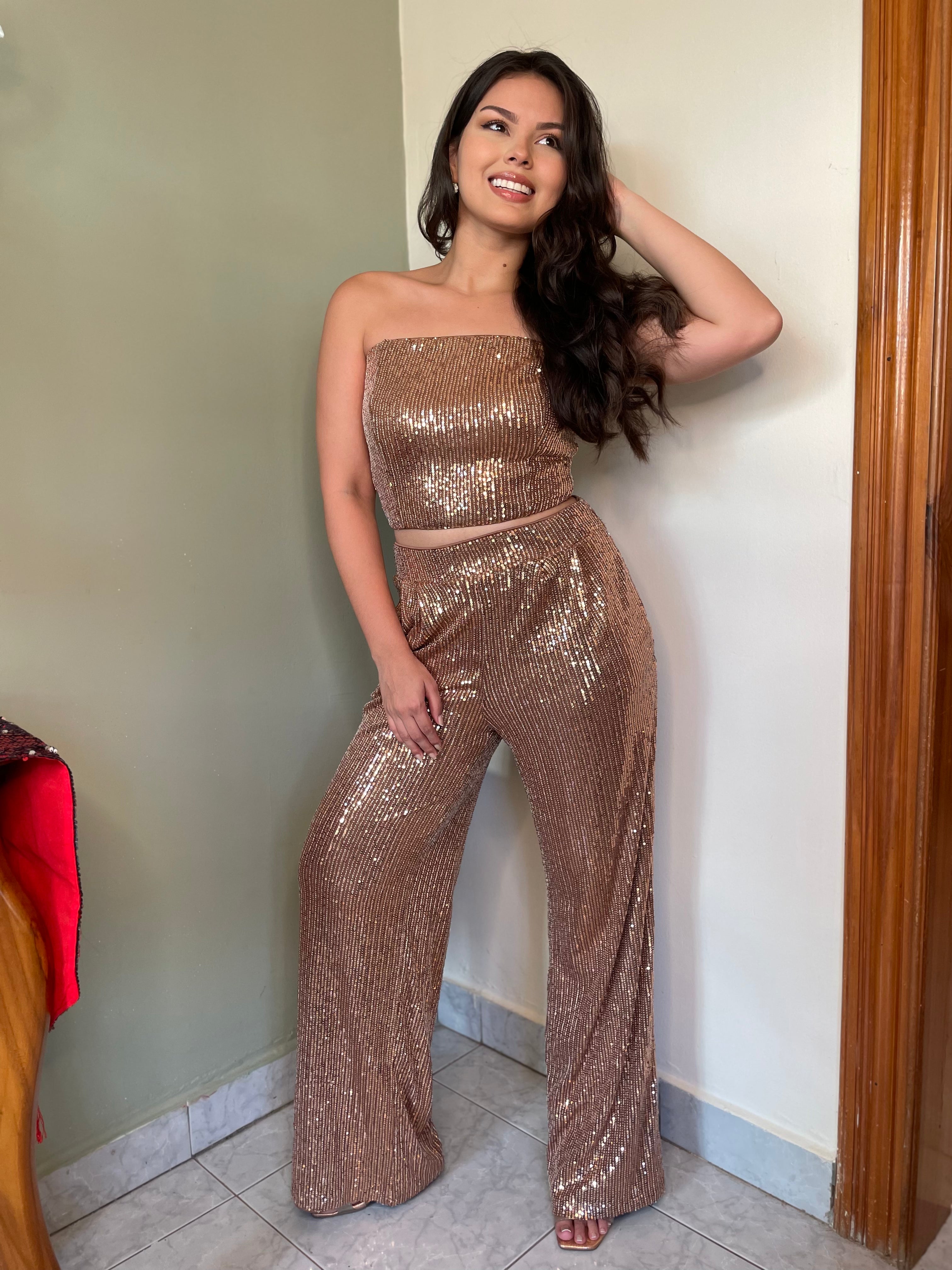 Sequin Pants