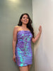 Mermaid Sequin Mini Dress