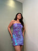 Mermaid Sequin Mini Dress