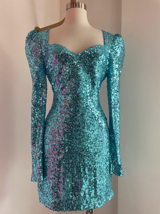 Mia Sequin Mini Dress