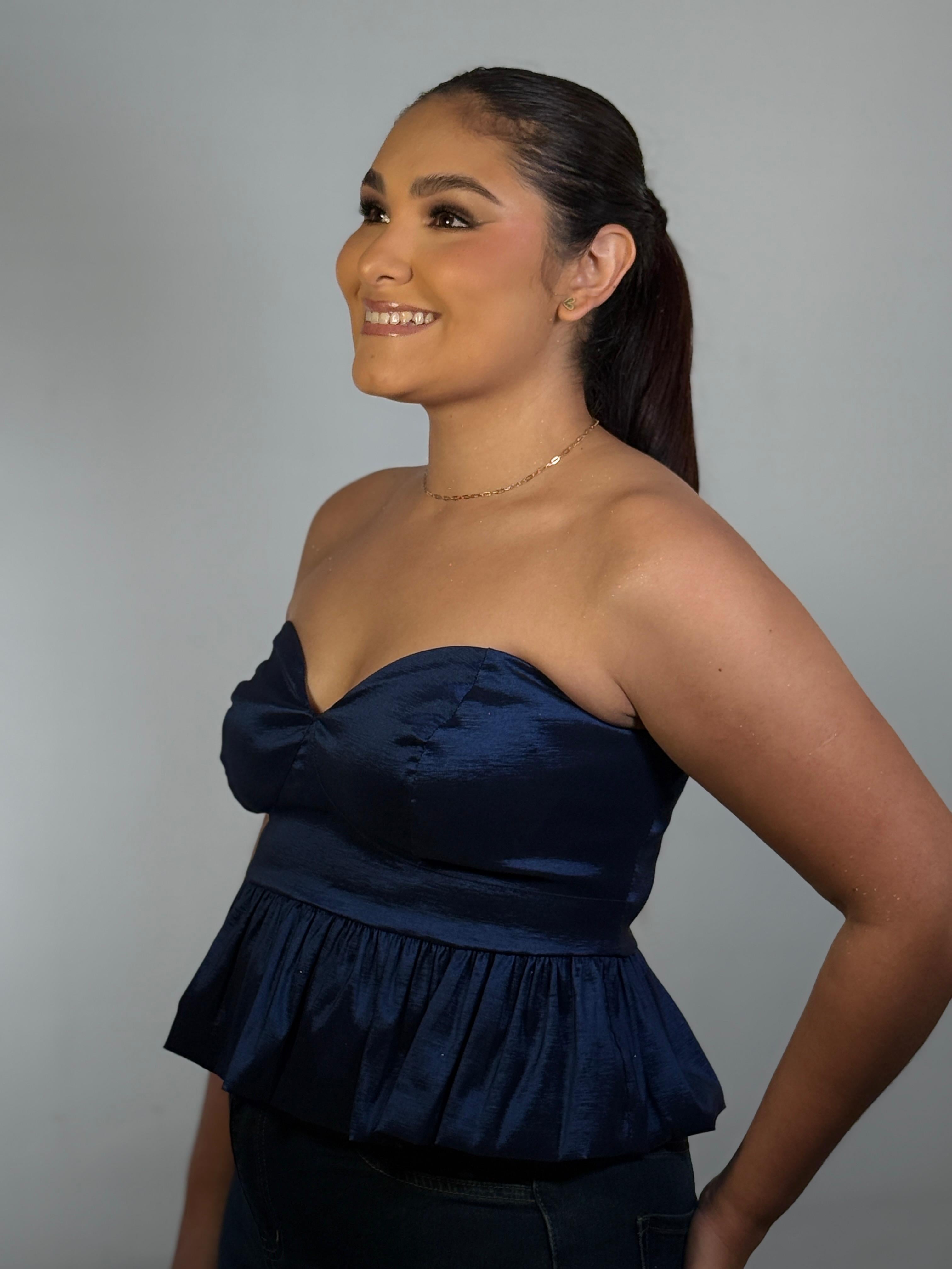 Balloon Top- Royal Blue