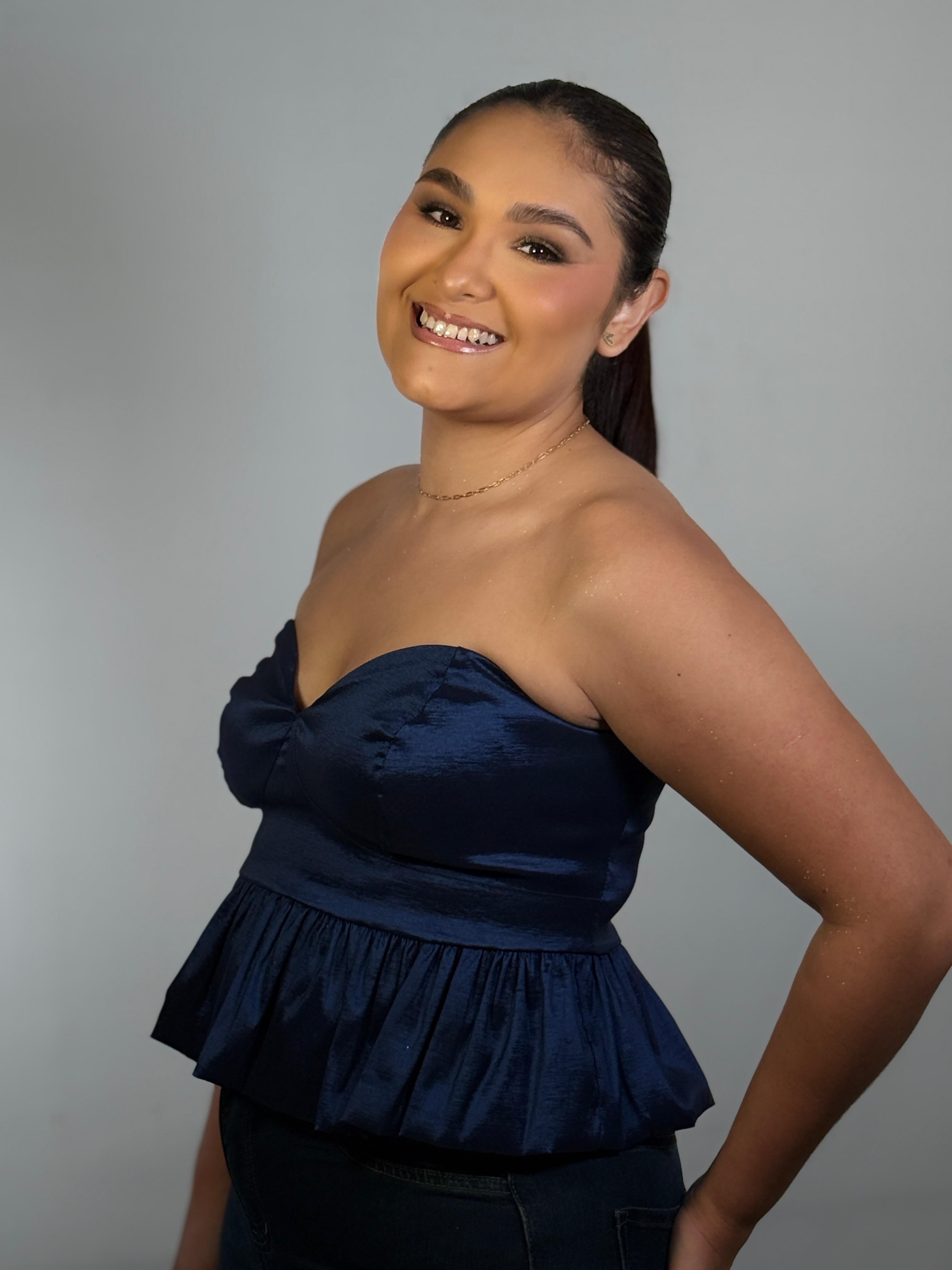 Balloon Top- Royal Blue