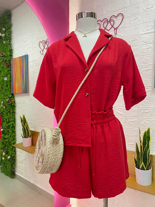 Cherry Short Set