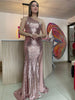 Jolie Sequin Maxi Dress