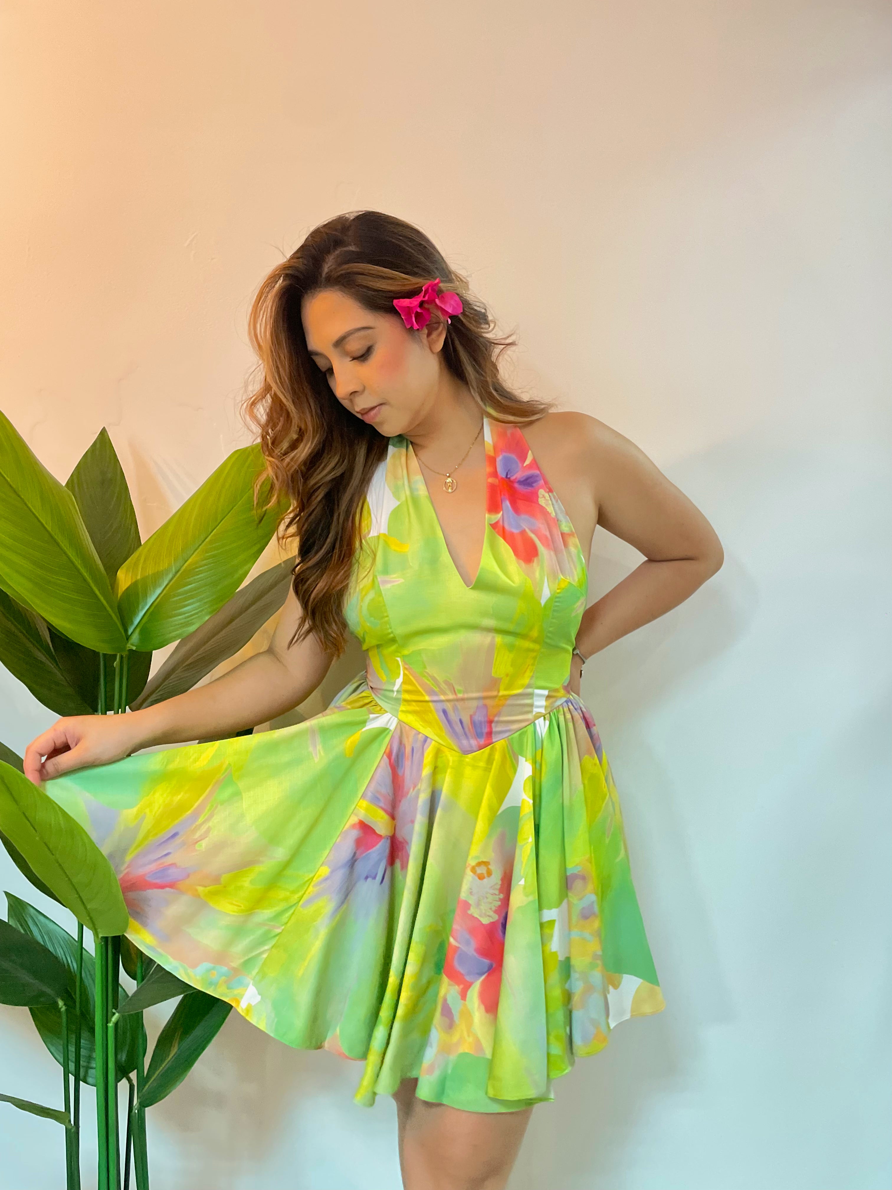 Tropicoqueta Dress