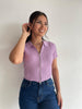 Two Way Zipper crop top