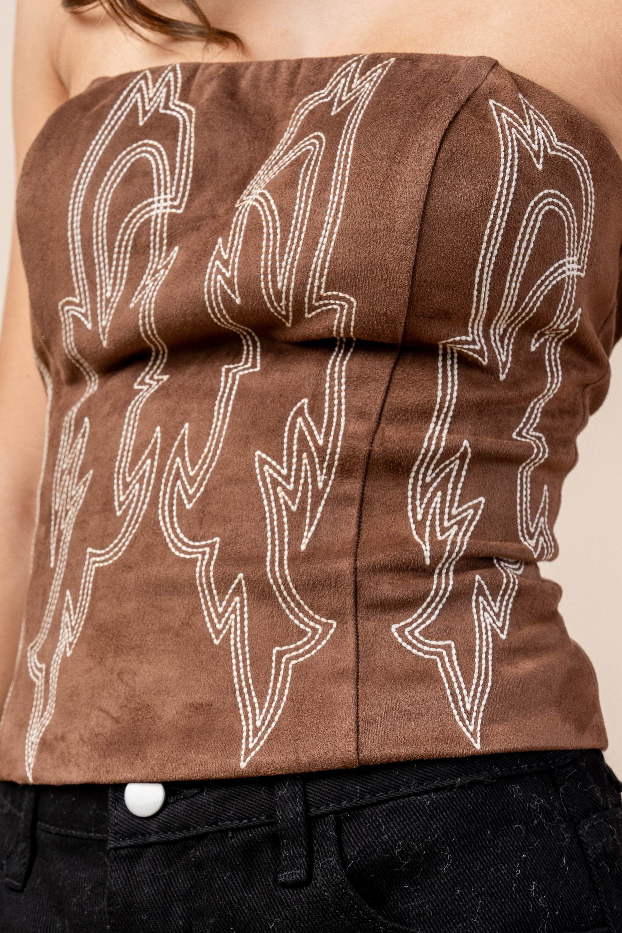 Western Star Corset Top